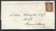 1848 GB 1d Red Imperf "K-C" Wrapper - Shrewsbury - Covers & Documents