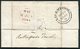 1844 GB 1d Red Imperf Cover Liverpool 466 - Edinburgh - Lettres & Documents