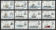 BAT / Brit. Antarktis 2008 - Mi-Nr. 459-470 ** - MNH - Schiffe / Ships (II) - Ungebraucht