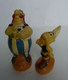 LOT 2 FIGURINES PEINTES MAKO MOULAGE ASTERIX ET OBELIX 1989 OU 1995 FIGURINE - Astérix & Obélix