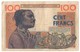 French West Africa & Togo A.O.F. 100 Francs 1957 - West African States