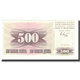 Billet, Bosnia - Herzegovina, 500 Dinara, 1992, 1992-07-01, KM:14A, NEUF - Bosnia Y Herzegovina