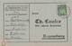 Deutsches Reich Karte Mit Tagesstempel Bielwiese Lk Wohlau RB Breslau Schlesien 1926 Werbung - Briefe U. Dokumente