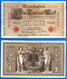 Allemagne 1000 Mark 1910 Grand Billet Que Prix + Port Marks Chiffre Rouge Reichsbanknote Germany Paypal Bitcoin - 1000 Mark