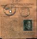 ! 1943 Paketkarte Deutsches Reich, Masmünster, Elsass, R.A.D., Gräfenhainichen - Altri & Non Classificati