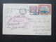 USA 1928 Zeppelin Karte First Flight Air Mail Via Graf Zeppelin LZ 127 Nach Leer Ostfreisland Ak Stempel Friedrichshafen - Cartas & Documentos