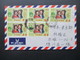 Hong Kong 1973 Nr. 264 MeF Mit 5 Marken Luftpostbrief Von Hongkong Nach Hanoi Vietnam Air Mail Letter - Covers & Documents