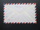 Hong Kong 1973 Nr. 264 MeF Mit 5 Marken Luftpostbrief Von Hongkong Nach Hanoi Vietnam Air Mail Letter - Briefe U. Dokumente