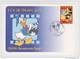 CARTE FÊTE DU TIMBRE 2004 IVRY SUR SEINE 6 MARS 2004 ÉDITÉE PAR LA FFAP - DISNEY MICKEY DONALD Y & T 3641 - 2 Scans - Disney