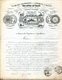 44.NANTES.DOC.TARIF.MACHINES LOCOMOBILES A VAPEUR & A MANEGE POUR BATTRE LE GRAIN.LOTZ FILS AINE.1856. - Agriculture