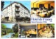 12 - SAINT GENIEZ D'OLT : Hotel Restaurant DE FRANCE - CPSM Village (  1.980 Habitants) Grand Format - Aveyron - Other & Unclassified