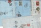 Lot 21 Lettres D'Italie Adressées à Lyon - Storia Postale