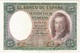 España - Spain 25 Pesetas 25-4-1931 Pk 81 Sin Serie Ref 676-4 - 1-2-5-25 Pesetas