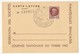 FRANCE - Carte-lettre Illustrée - Journée Du Timbre 1943 VALENTIGNEY - Affr 1,50 Bersier, Cachet Temporaire - Dag Van De Postzegel