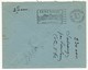 FRANCE - Enveloppe Depuis LAMARCHE (Vosges) 1957 - Cachet Numéroté "Retour à L'envoyeur 2125" (Lunéville - Meurthe Et M) - Handstempels