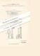 Original Patent - C. L. R. E. Menges Im Haag , 1884 , Regulierung Für Elektr. Motoren | Elektromotor | Motor , Eisenbahn - Historische Dokumente