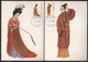 Taiwan (Formosa)- Maximum Card –Traditional Chinese Costume (4V) 1985 - Maximumkarten