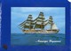 ##(DAN1911/1)-Italy 2015- Amerigo Vespucci Ship (Italian School Ship) Postcard With Sailing Regattas Special Cancel - Marittimi
