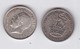 2 Pièces GEORGES V - ONE SHILLING  (1918-1936) - Inde