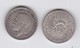 2 Pièces GEORGES V - ONE SHILLING  (1918-1936) - Inde