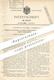 Original Patent - Friedrich C. E. Timm , Hamburg 1905 , Einverleiben Der Stoffe In Flüssige Schlacke U. Schmelzen | Ofen - Documenti Storici