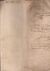 Manuscrit XVII Cachet Généralité THOLOZE Inventaire - Toulouse - De Cassand  LHERM  Haute Garonne - Voir Desc - Documenti Storici