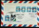 DDR: LP-Kte Zu Den Olymp. Spielen1988 Calgary Mit So-Stpl 1070 Berlin 7.2.88 -Letzte Teiln. Einer DDR-Mannsch. An Winter - Airmail