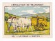 Image Années 1950 Casino évolution Du Transport Attelage Char à Boeufs Taureau Boeuf Oxcart Beef Hitch A31-10 - Other & Unclassified