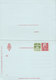 Denmark Uprated Postal Stationery Ganzsache Korrespondancekort (121) 90 Øre Margrethe Unused (2 Scans) - Interi Postali