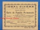 Carte Ancienne - PARIS 14e - IDEAL CINEMA - Saison 1925 / 1926 - Prix Réduit Pour Famille - TOP RARE - Arrondissement: 14