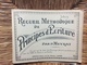 RECUEIL MÉTHODIQUE De PRINCIPES D’ECRITURE Par P.MEYRAT  Ville De PARIS - 6-12 Anni