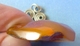 Delcampe - Vintage Jewelry Honey Yellow Natural Baltic Amber Cabochon Gem Charm Pendant #3b - Pendants