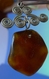 Delcampe - Vintage Jewelry Honey Yellow Natural Baltic Amber Cabochon Gem Charm Pendant #3b - Pendants