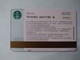 China Gift Cards, Starbucks, 500 RMB, 2018 ,(1pcs) - Gift Cards