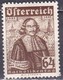 Osterreich / Austria 1933 Wohlfahrt Joh. Andreas Von Liebenberg 64 + 64 G Mi 562 Mit Falz - Ongebruikt