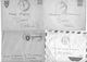 LOT DE 12 LETTRES CAD FRANCHISE MILITAIRE DES ANNEES 1940-50 - - Militaire Stempels Vanaf 1900 (buiten De Oorlog)