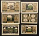 GERMANIA ALEMANIA GERMANY Notgeld Ballenstedt 25 30 50  75 100 Pfennig 1921 ( 6 Pz ) Lotto 1932 - Deutsche Golddiskontbank