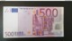 500 EURO FRANCIA(U), R001 ,DUISEMBERG - 500 Euro