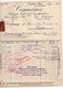 1924 YUGOSLAVIA, AUSTRIA, JOSEFSTHAL, COSMANOS, INVOICE ON A FACTORY LETTERHEAD, 1 FISKAL STAMP - Other & Unclassified