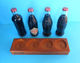 Delcampe - CROATIAN ISSUE ... COCA-COLA 125. YEARS - Full Set Of 4. Glass Bottles * FULL UNOPENED BOTTLES ON A SPECIAL RACK - Botellas