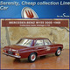 Neuf Mercedes Benz 200 D W115 1968 Bordeaux 1/24 Auto Vintage N°33 Métal - Other & Unclassified