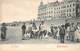 Oostende Mariakerke  La Plage  Het Strand Kinderen In Een Hondenkar Kar Getrokken Door Hond Op Het Strand        M 1508 - Oostende
