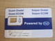 Guam Onetel SIM Card, Only Frame, No Chip - Guam