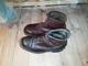 Anciens Brodequins En Cuir 40's - 1939-45