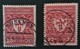 1922 Deutsche Gewerbeschau München Mi. 204a , 204b Beide Infla-geprüft - Used Stamps