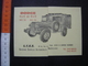 Publicite Tarif Pieces Detachees DODGE 4X4 6X6 Surplus Automobile Americain - Vehicles