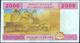 CENTRAL AFRICAN STATES - 2.000 Francs 2002 {Chad #C} UNC P.608 Cc - Ciad