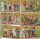 CHROMO CIBILS REEKS 2.5.1-MILITARY SCENES WITH CHILDREN-6ST.FRANS - Autres & Non Classés