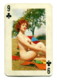 Carte Format 8,4 X 5,5 - Neuf De Trèfle - Femme Nue - Autres & Non Classés