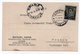 1936 YUGOSLAVIA, MACEDONIA,JUDAICA, SAMUEL HAHN, ZAGREB, CORRESPONDENCE CARD, DJEVDJELIJA TO VRANJE - Covers & Documents